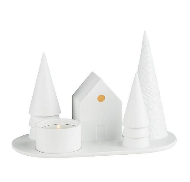 Räder Windlicht Design Kerzenhalter Wintermärchen Waldhütte günstig online kaufen