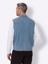 Sieh an! Jerseyweste Jeans-Weste günstig online kaufen