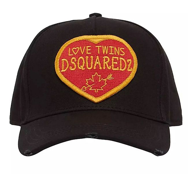 Dsquared2 Baseball Cap Dsquared2 Love Twins Heart Patch Icon Baseball Cap S günstig online kaufen