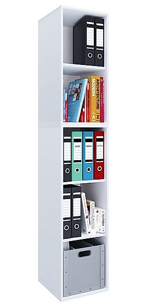 VCM Standregal Holz Büro Regal Bücher Ordner Aktenregal Lona l 5f günstig online kaufen