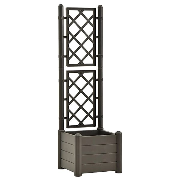 vidaXL Blumentopf Pflanzkübel mit Spalier 43x43x142 günstig online kaufen
