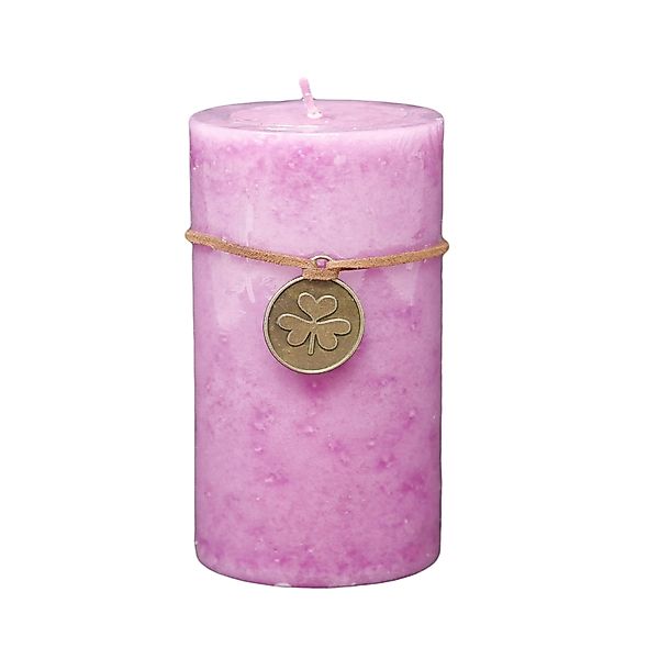 B&S Stumpenkerze Trendkerze durchgefärbt marmoriert antik günstig online kaufen