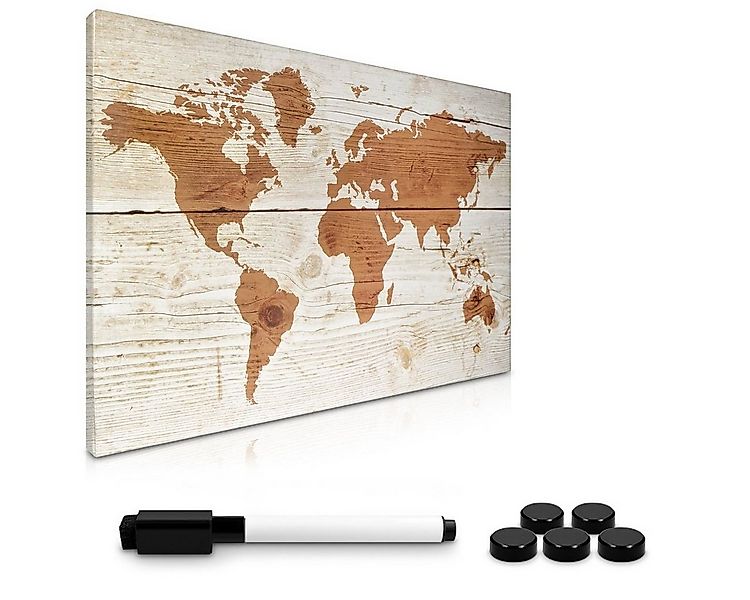 Navaris Tafel Magnetpinnwand Memoboard - 60x40 cm abwaschbar mit Halterung, günstig online kaufen