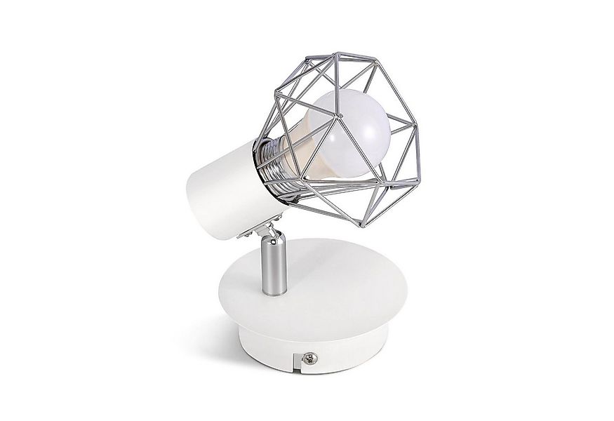 ZMH Wandleuchte Retro Wandstrahler Vintage Wandspot - E14 Verstellbare 350° günstig online kaufen