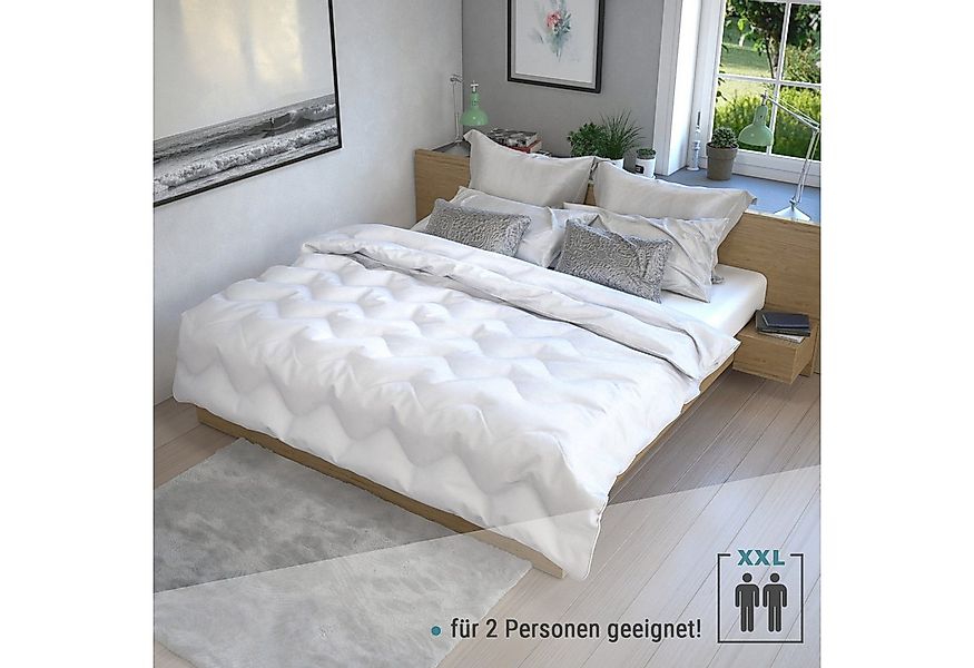 Jekatex Microfaserbettdecke Bettdecke, Microfaserbettdecke in 200x200 cm, F günstig online kaufen