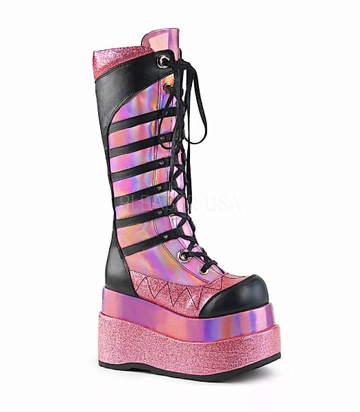 Demonia Plateau Stiefel BEAR-205 rosa (Schuhgröße: EUR 40) günstig online kaufen