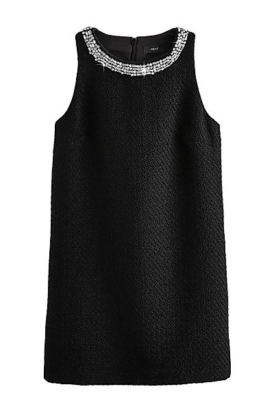 Next Minikleid Bouclé-Minikleid mit verziertem Kragen günstig online kaufen