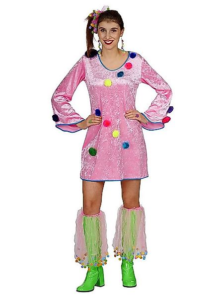 Metamorph Clown-Kostüm Candy Clown Kleid Karneval Faschingskostüm Damen, En günstig online kaufen