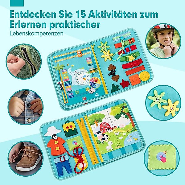 CLTYQ Lernspielzeug Busy Board ab 1 günstig online kaufen