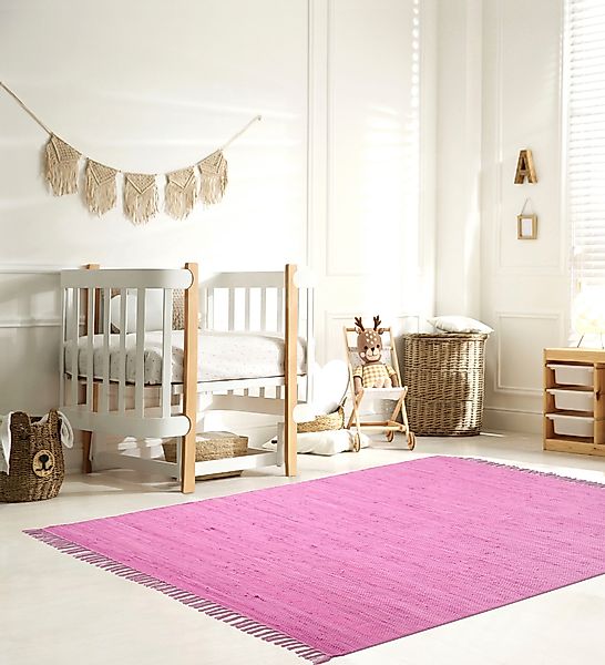 my home Kinderteppich Insa Fleckerl, rechteckig, günstig online kaufen