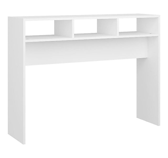 vidaXL Beistelltisch Konsolentisch Weiß 105x30x80 cm Holzwerkstoff (1-St) günstig online kaufen