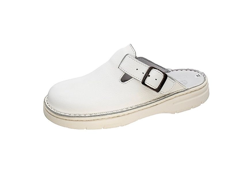 Fischer-Markenschuh Sina Pantolette aus Nappaleder, gepolstertes Lederfußbe günstig online kaufen