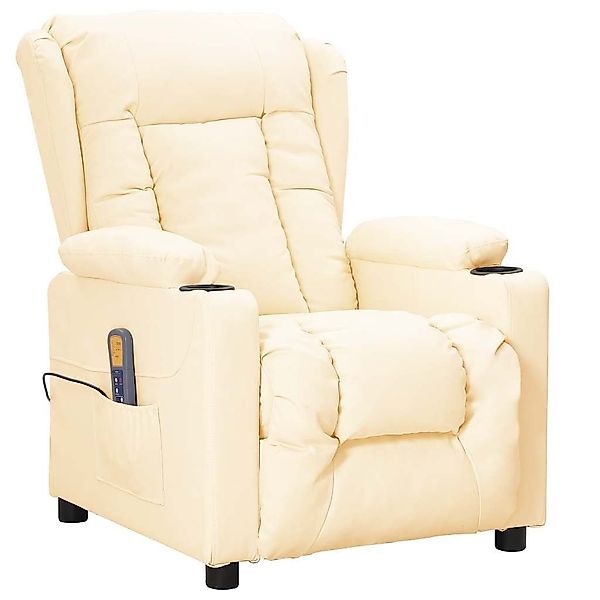 vidaXL Massagesessel Massagesessel mit Aufstehhilfe Creme günstig online kaufen