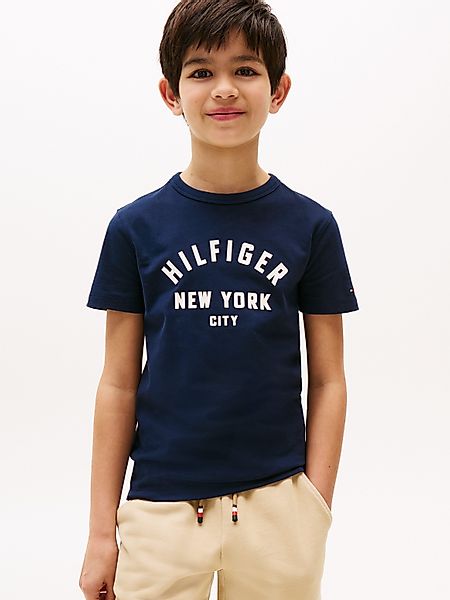 Tommy Hilfiger T-Shirt CURVED HILFIGER GRAPHIC günstig online kaufen