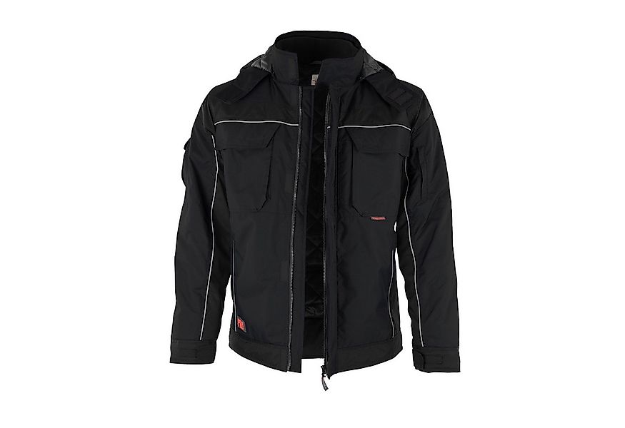 Qualitex Workwear Winterjacke Winterjacke "PRO" schwarz, Gr. S günstig online kaufen