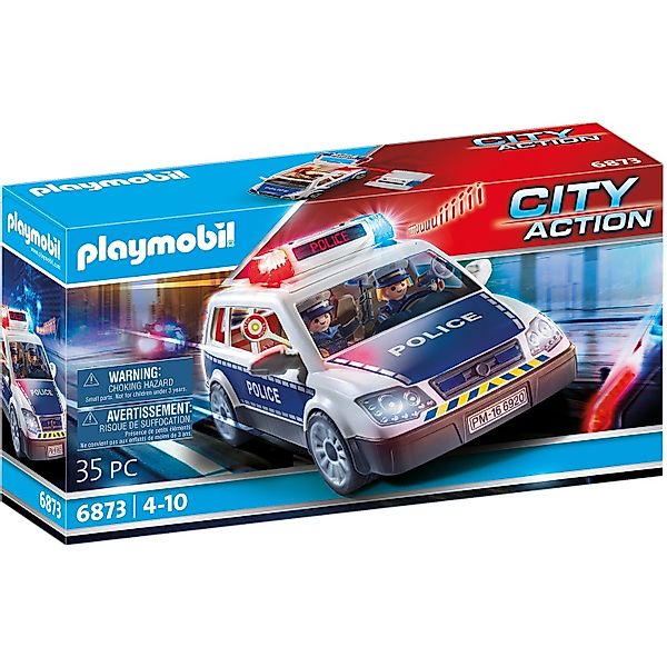 Playmobil® 6873 Polizei-Einsatzwagen Konstruktions-Spielset günstig online kaufen