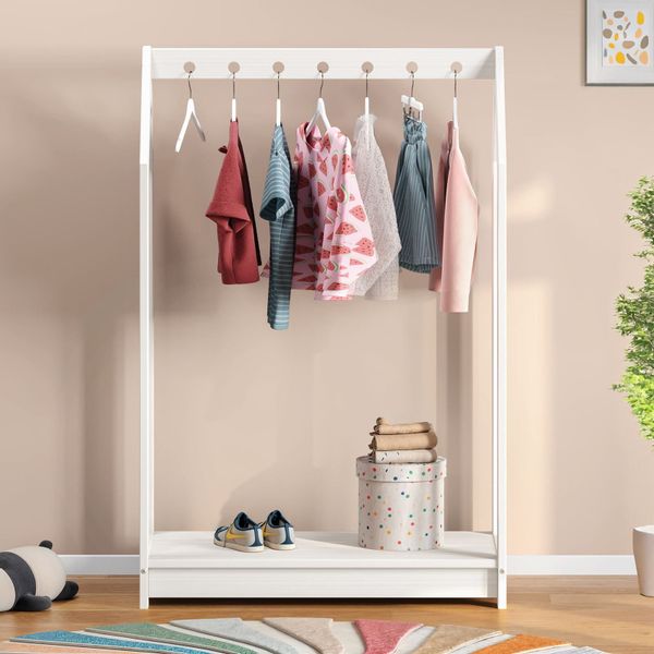 IDIMEX Kinderkleiderschrank SALLY Kinderkleiderständer kinderzimmer Gardero günstig online kaufen