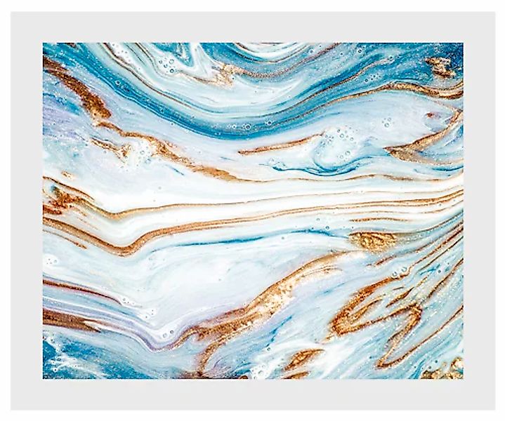 queence Bild »Eleni«, Abstrakt, Abstrakt, Marmor, gerahmt günstig online kaufen