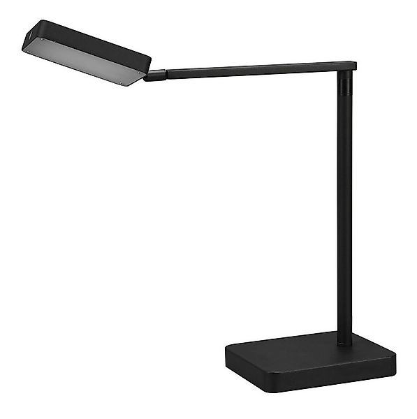 TRIO Leuchten LED Schreibtischlampe PAVIA, H 38 cm, 1-flammig, Schwarz, Met günstig online kaufen