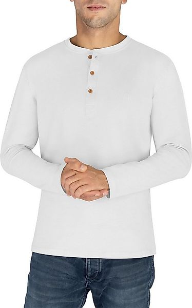 normani Langarmshirt 2er Set Herren Langarm Shirts aus Bio-Baumwolle Basic günstig online kaufen