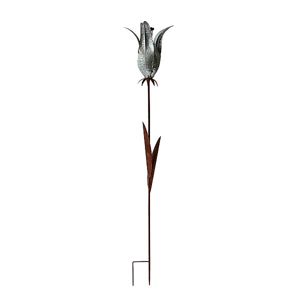 HTI-Living Gartenstecker Blumenstecker Rostoptik Blüte Celia günstig online kaufen
