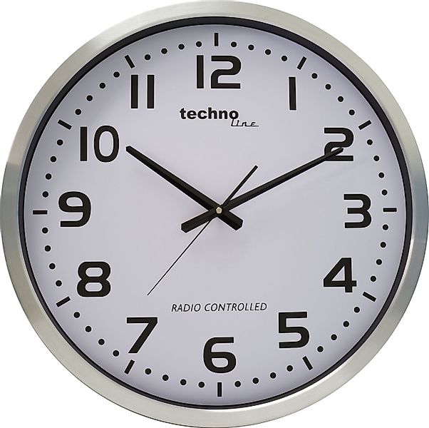 technoline Funkwanduhr WT 8995 (mit Metallrahmen) günstig online kaufen