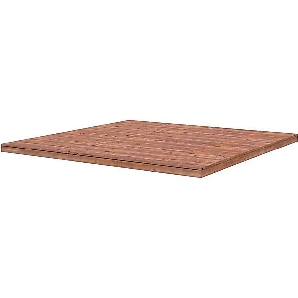 Palmako Fußboden für Holz-Gartenhaus Betty KDI Braun 300 cm x 300 cm günstig online kaufen