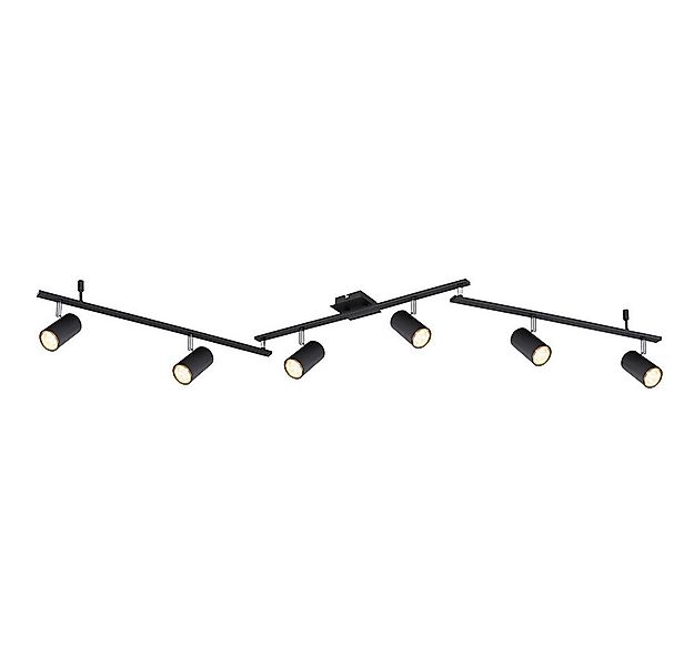 GLOBO LIGHTING Deckenspot, Leuchtmittel nicht inklusive, Deckenstrahler 6 f günstig online kaufen