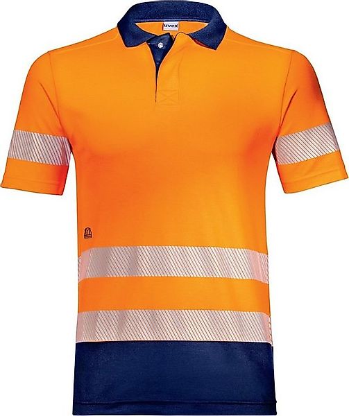 Uvex Poloshirt Poloshirt Construction orange, warnorange günstig online kaufen