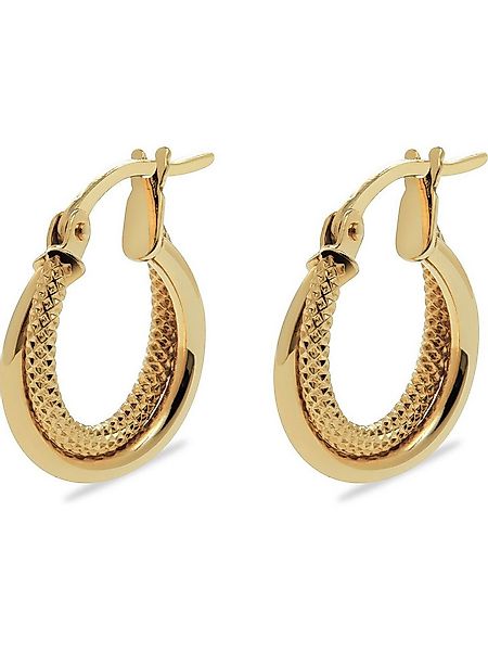 CHRIST Paar Creolen CHRIST Damen-Creolen 585er Gelbgold (Paar) günstig online kaufen