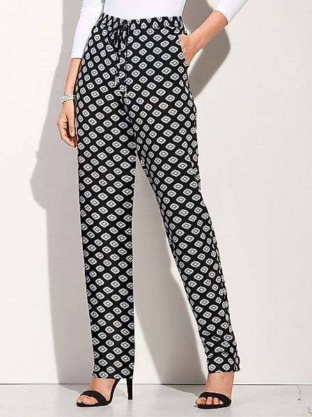 Sieh an! Jerseyhose Hose Innenbeinlänge ca. 69 cm günstig online kaufen