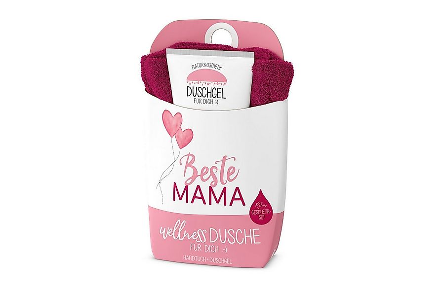 La Vida Handtuch Wellness-Dusche Geschenkset Duschgel Handtuch la vida Mama günstig online kaufen