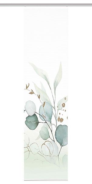 HOME in green Schiebegardine 84096 ABANIO Schiebegardine rec. Polyester, 24 günstig online kaufen