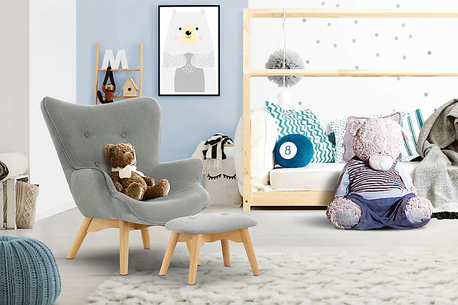 Home affaire Sessel "Duca Mini" in kleiner Ausführung für Kinder günstig online kaufen