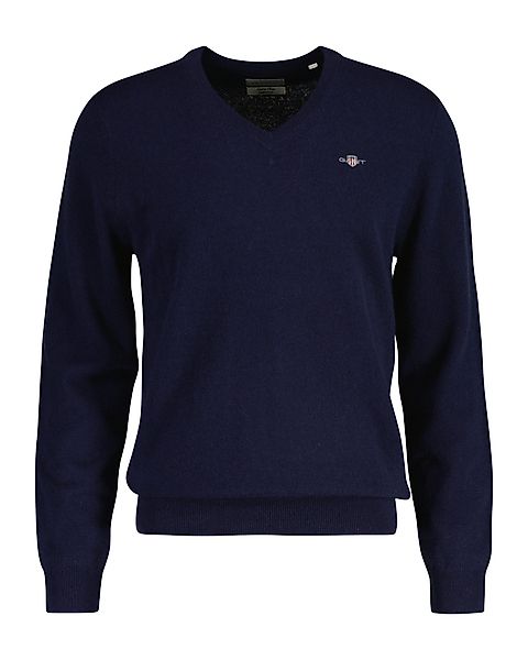 Gant V-Ausschnitt-Pullover EXTRAFINE LAMBSWOOL V-NECK mit günstig online kaufen