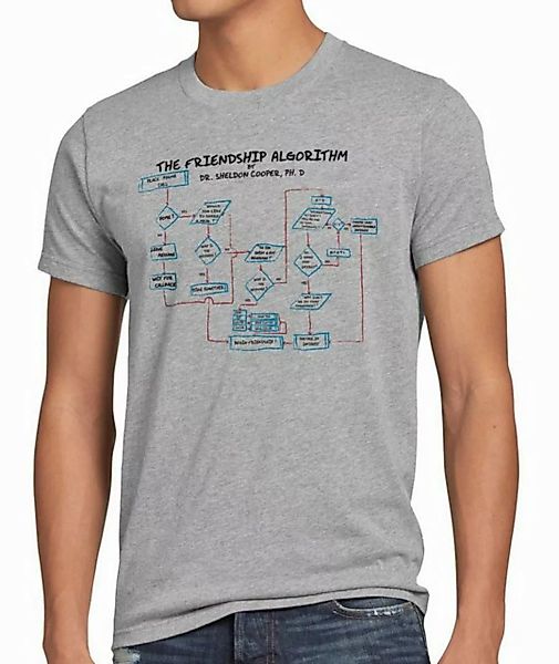 style3 T-Shirt Sheldon Friendship Algorithm Freundschaft the big bang theor günstig online kaufen