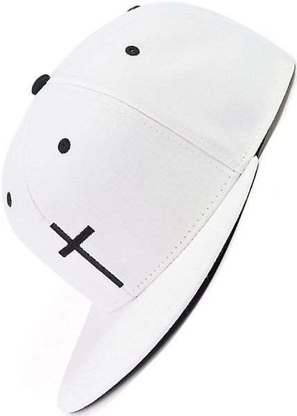 Bexxwell Snapback Cap mit Kreuz-Stickerei (optimale Passform, Unisex) günstig online kaufen
