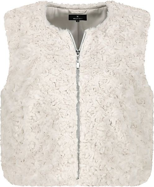 Monari Fellweste Fake Fur mit Reißverschluss günstig online kaufen