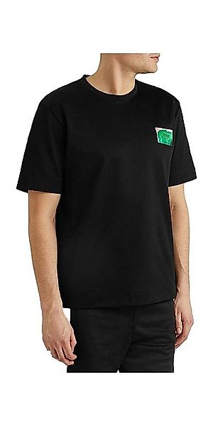 FENDI Print-Shirt Fendi Logo T-Shirt Schwarz günstig online kaufen