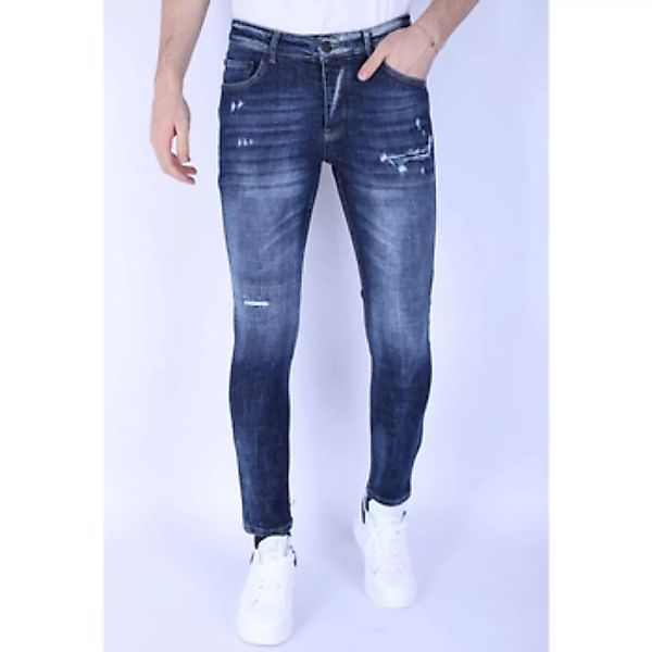 Local Fanatic  Slim Fit Jeans Zerrissene Jeans Slim günstig online kaufen
