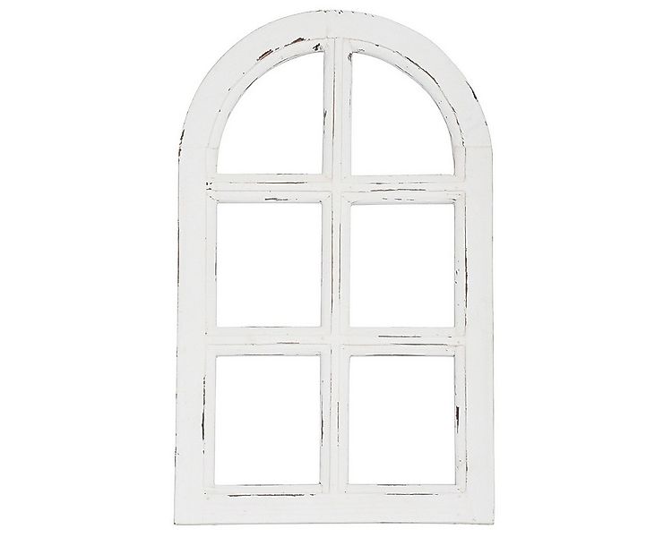 Viana Dekofigur Holzdeko Shabby Chic Deko Fenster Rahmen Holz Weiß Vintage günstig online kaufen