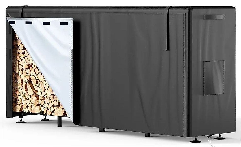 LUCKZON Kaminholzregal für Außenbereich,  Holz günstig online kaufen
