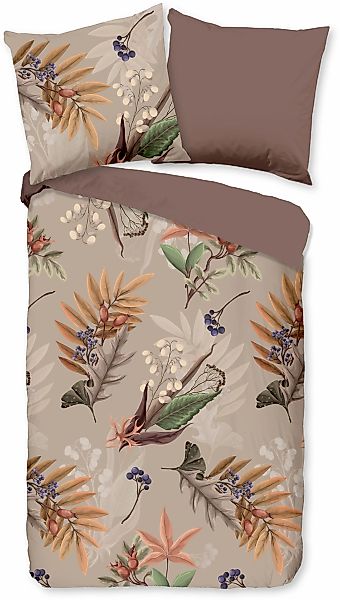 good morning Wendebettwäsche »Via«, 100% Baumwolle, 135x200, Reißverschluss günstig online kaufen