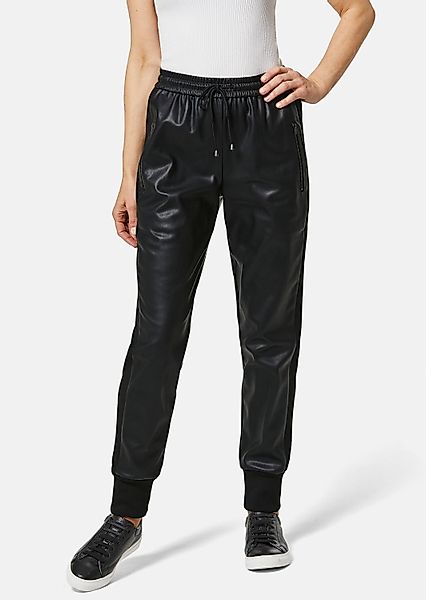 MADELEINE Jogger Pants Hose aus Lederimitat günstig online kaufen
