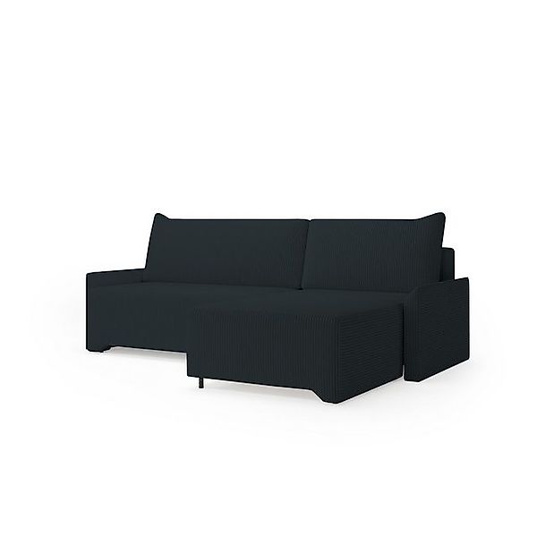 MOEBLO Ecksofa ROCKY, aus Cord für Wohnzimmer Schlafsofa Sofagarnitur Sofa günstig online kaufen