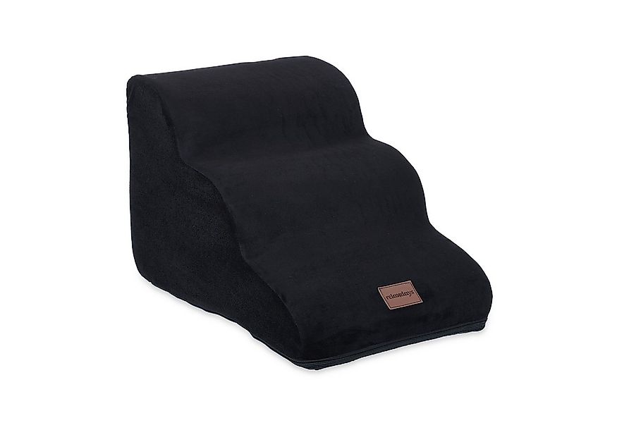 relaxdays Haustiertreppe mit 3 Stufe (1-St), schwarz günstig online kaufen