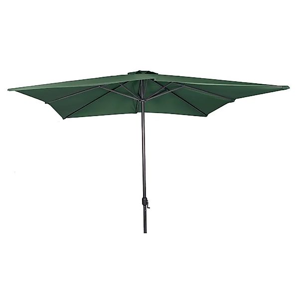 Lex Alu Sonnenschirm 3x3 m UV30+ Quadratisch Kurbelschirm Gartenschirm Balk günstig online kaufen