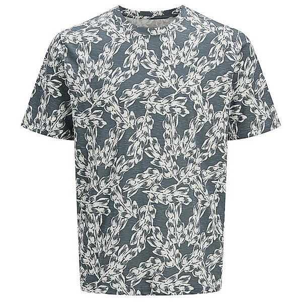 Jack & Jones Rundhalsshirt Große Größen T-Shirt JORSPLIT AOP Floralprint bl günstig online kaufen