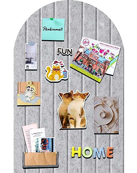 Coonoor Pinnwand Runde Ränder korkwand aus günstig online kaufen