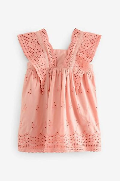 Next Sommerkleid Baumwollkleid mit Lochstickerei (1-tlg) günstig online kaufen